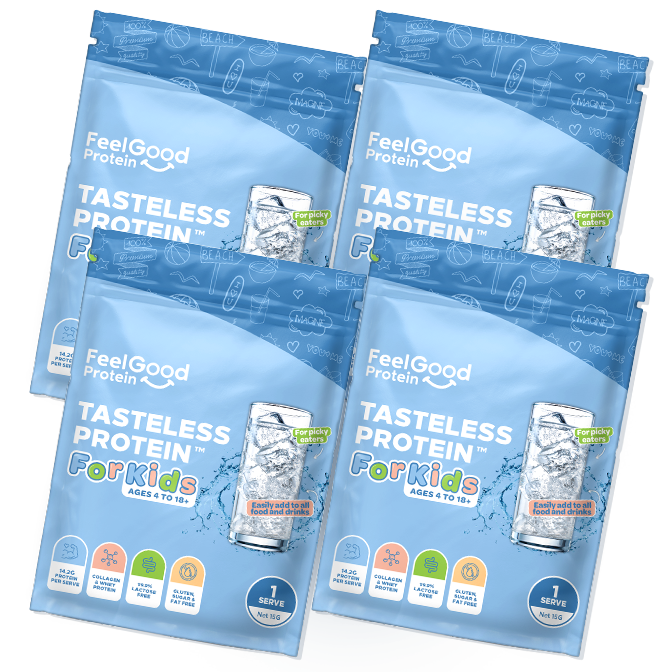 Tasteless Protein for Kids 4 Sachets